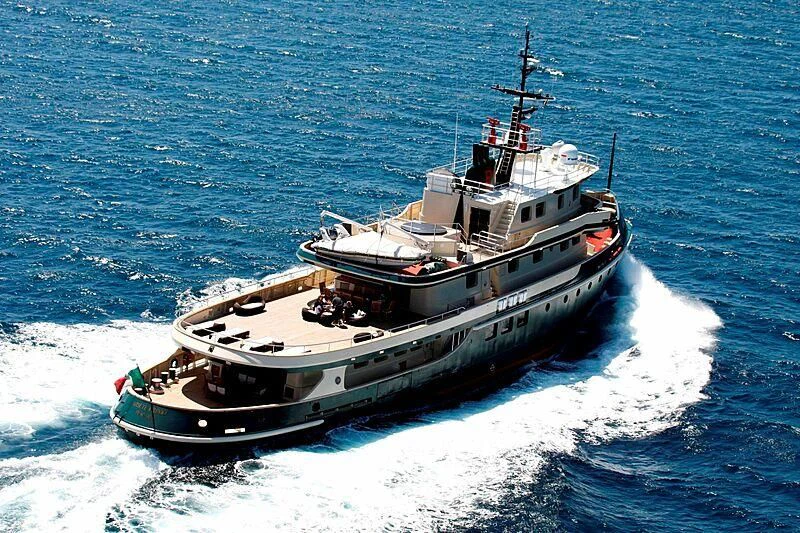 a boat on the water aboard DADDY SHANE Yacht for Sale