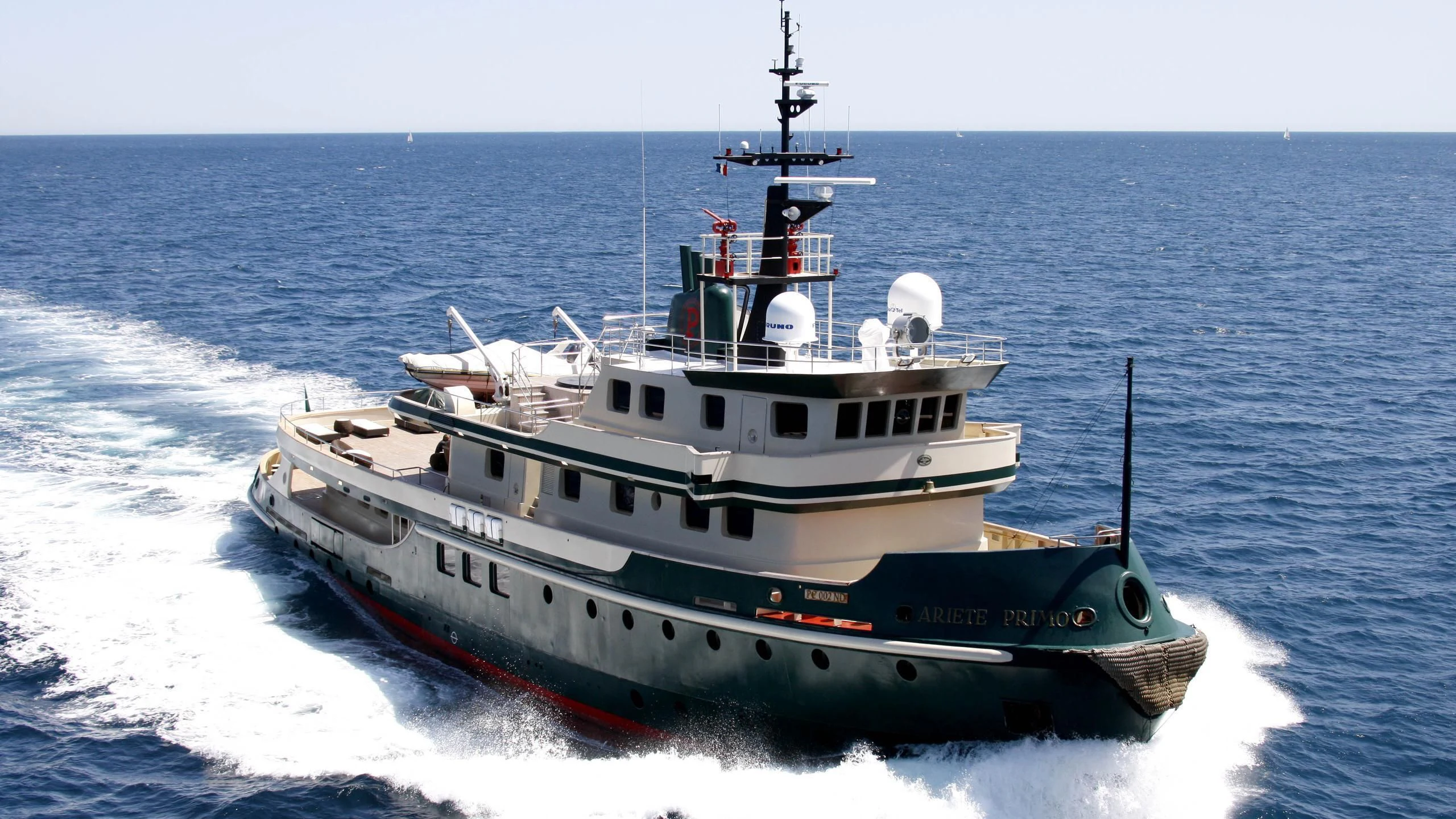 a boat on the water aboard DADDY SHANE Yacht for Sale