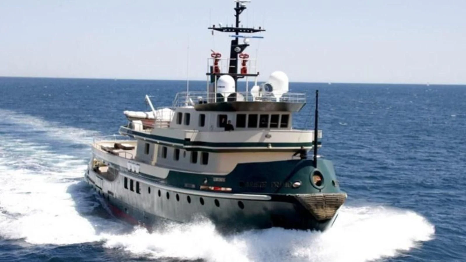 a boat on the water aboard DADDY SHANE Yacht for Sale