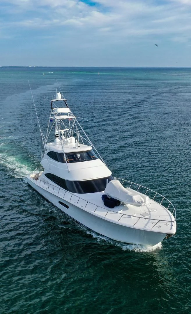 a boat in the water aboard AUSSIE RULES Yacht for Sale
