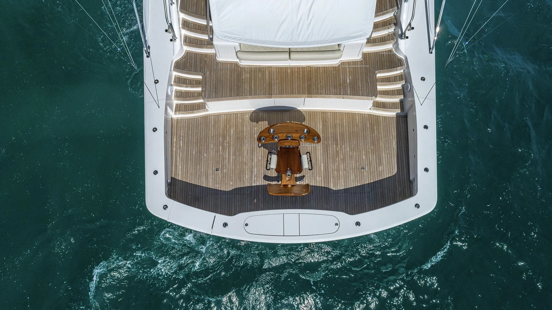 a satellite in the ocean aboard AUSSIE RULES Yacht for Sale