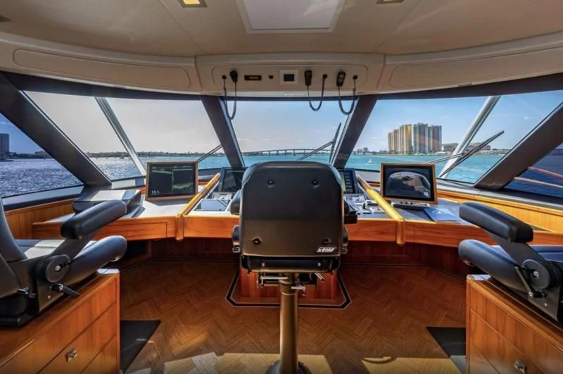 inside of a boat aboard AUSSIE RULES Yacht for Sale