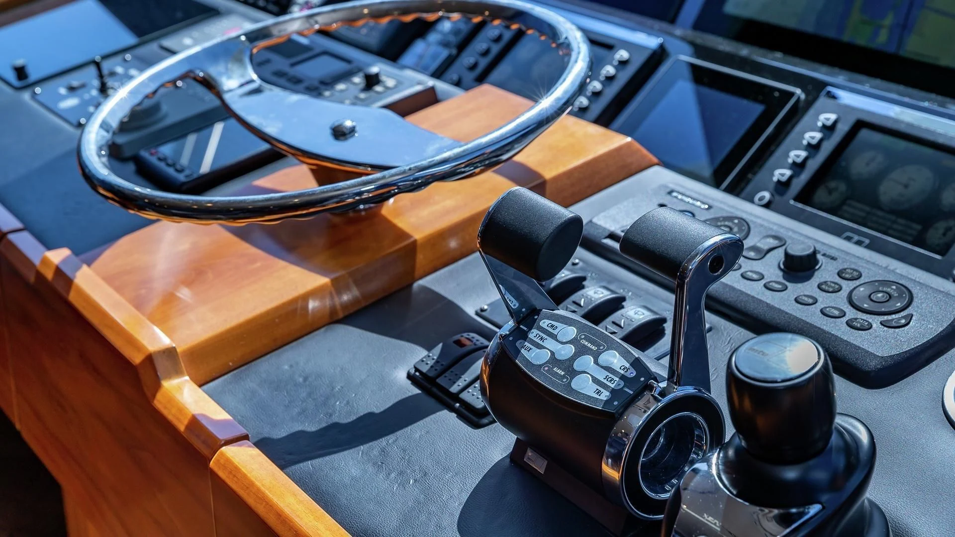 a machine on the counter aboard AUSSIE RULES Yacht for Sale