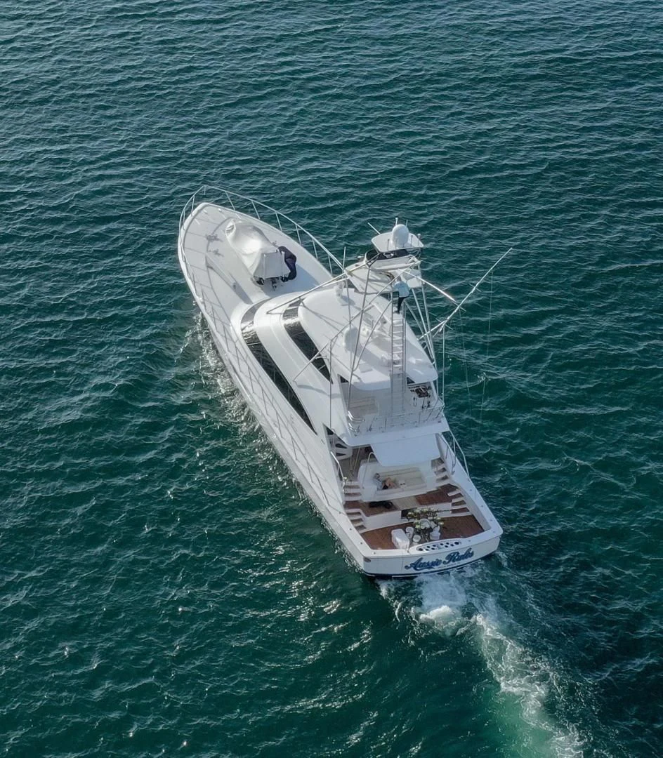 a boat in the water aboard AUSSIE RULES Yacht for Sale
