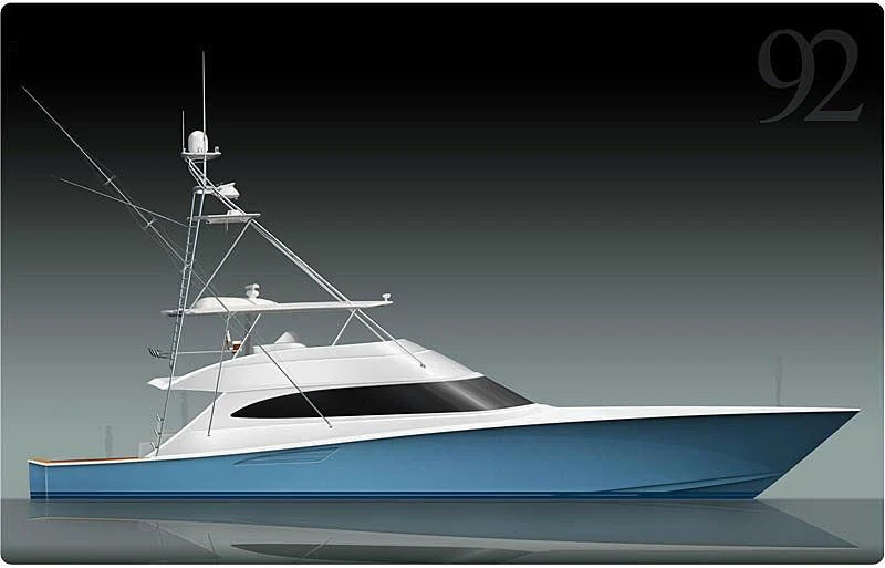 a boat with a person on it aboard AUSSIE RULES Yacht for Sale