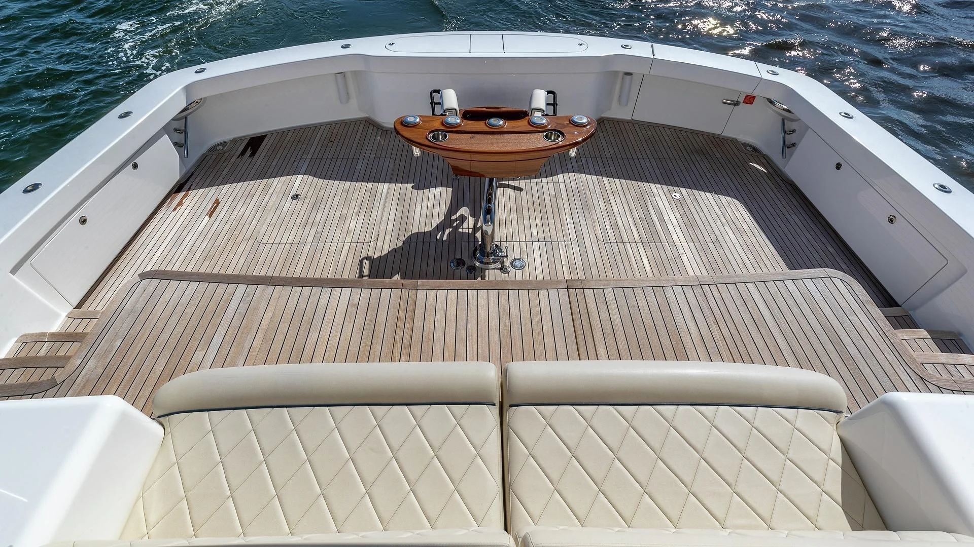 a boat on the water aboard AUSSIE RULES Yacht for Sale