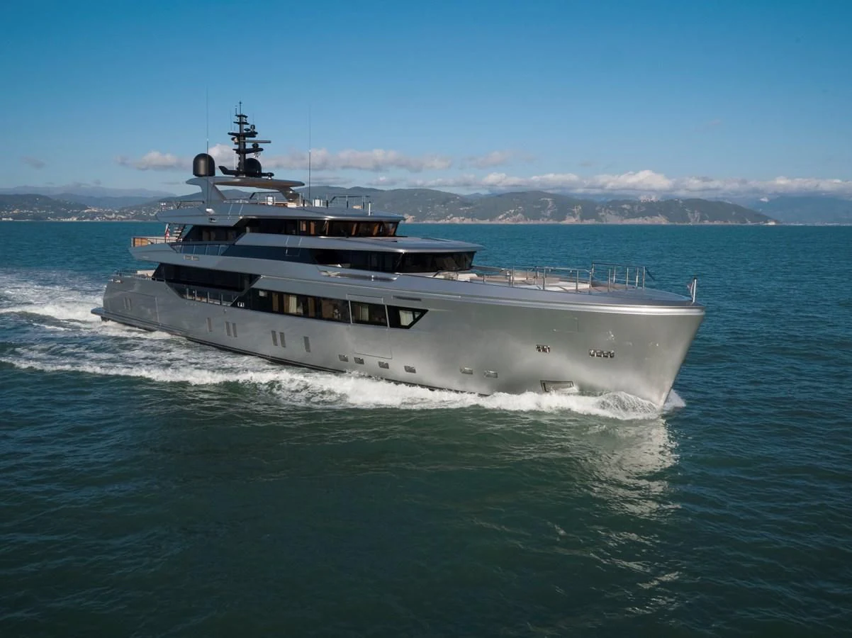 a boat on the water aboard PAIZA ONE Yacht for Sale