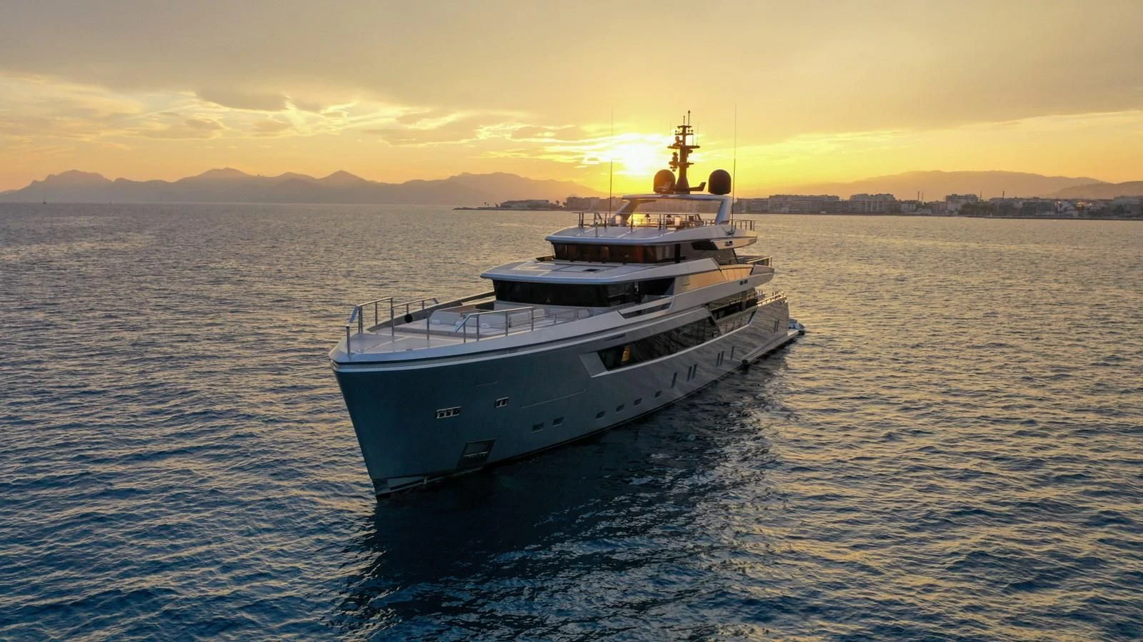 a boat in the water aboard PAIZA ONE Yacht for Sale
