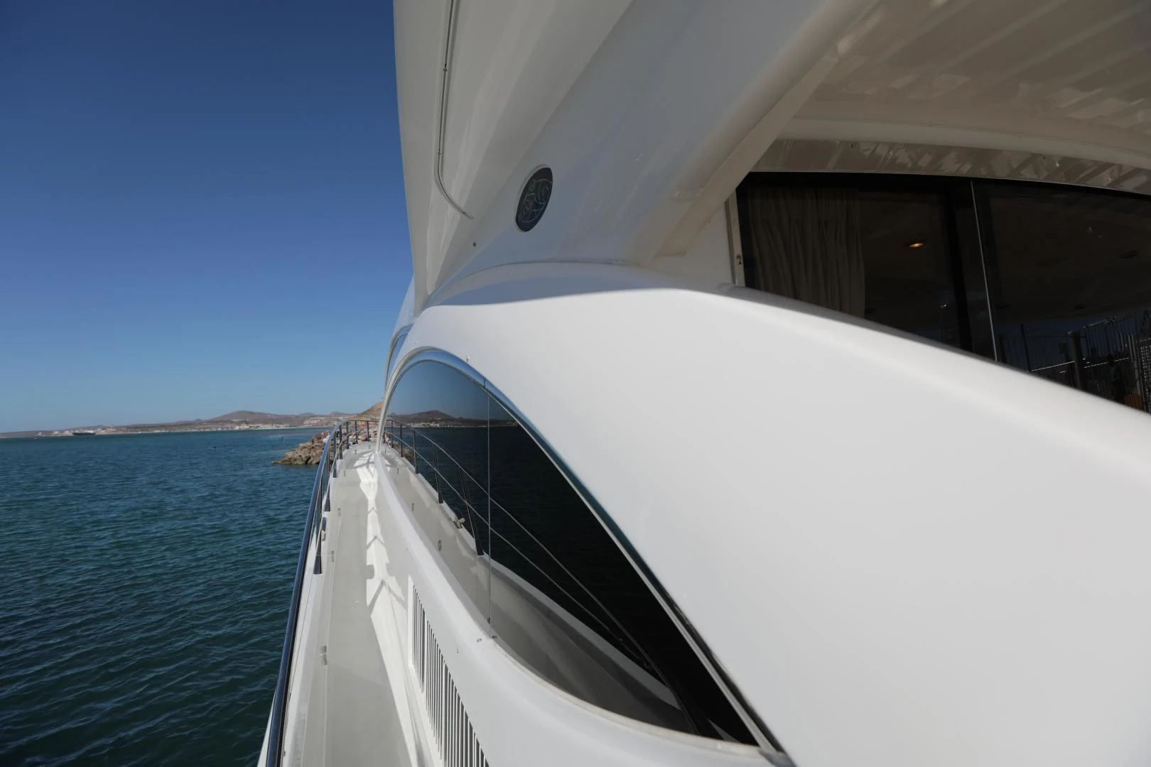 a boat on the water aboard CAPRICHO II Yacht for Sale
