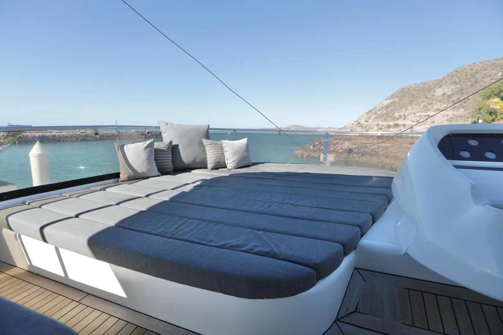 a boat on the water aboard CAPRICHO II Yacht for Sale