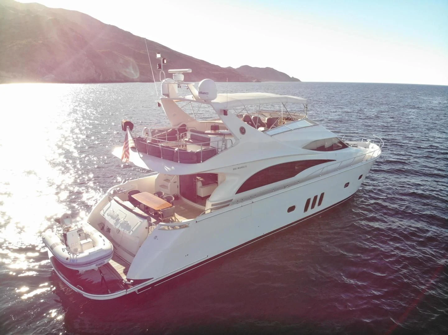 a boat on the water aboard STARTING OVER Yacht for Sale