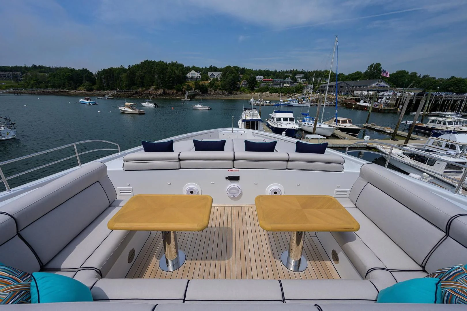 a boat on the water aboard SHARKFINN Yacht for Sale