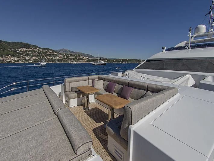 a boat on the water aboard SHARKFINN Yacht for Sale