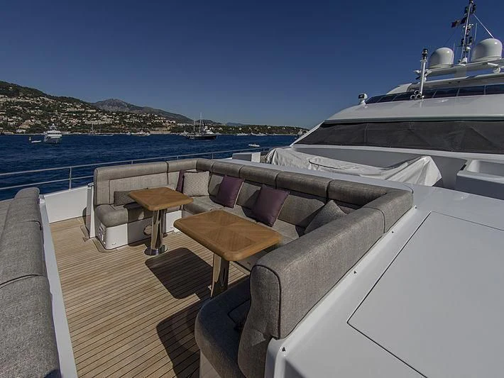 a boat on the water aboard SHARKFINN Yacht for Sale