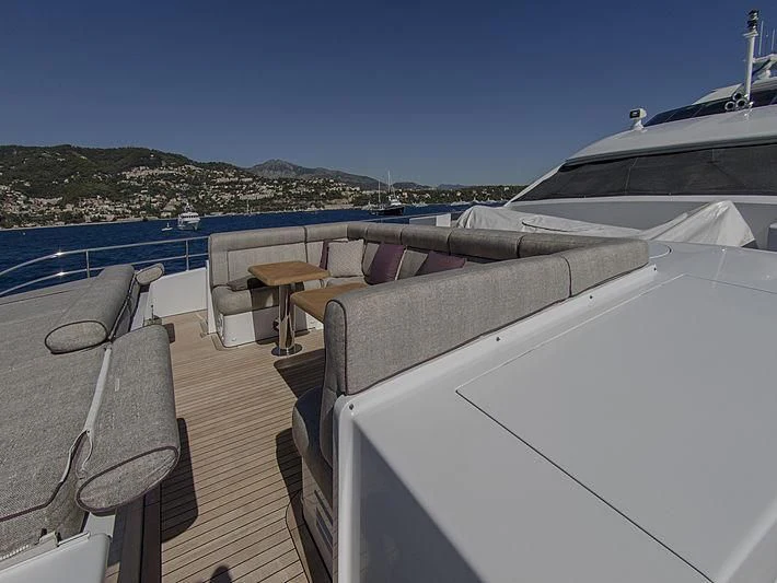 a boat on the water aboard SHARKFINN Yacht for Sale