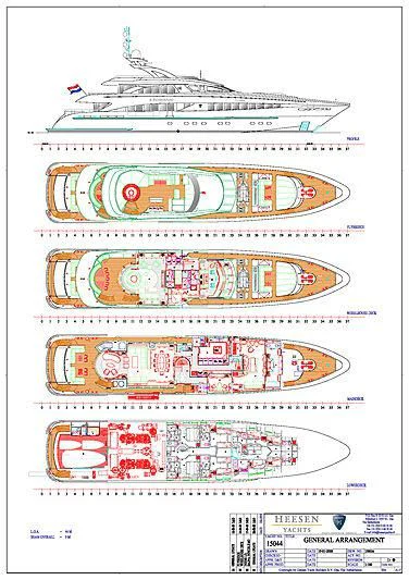 diagram aboard SHARKFINN Yacht for Sale