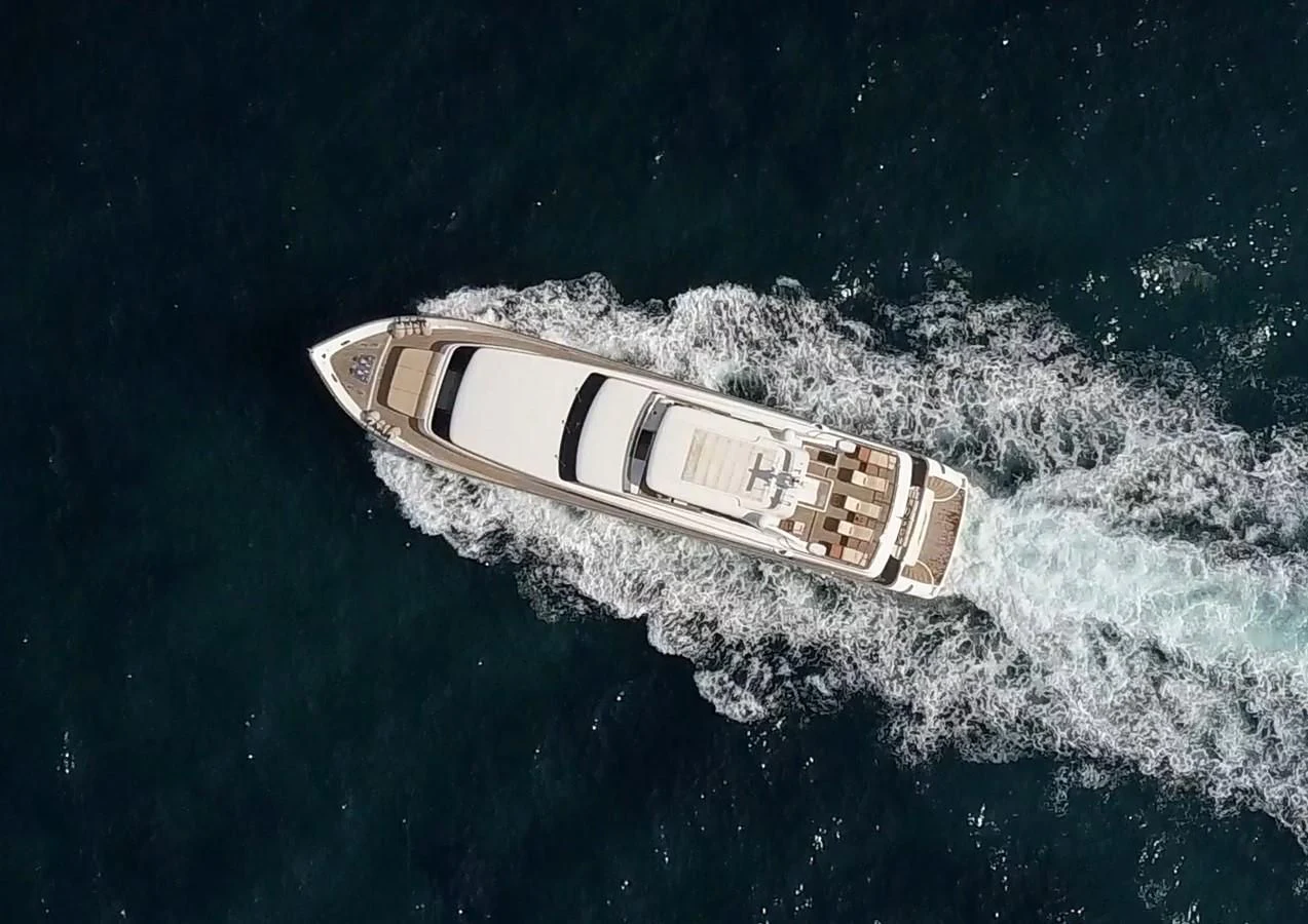 a boat on the water aboard PETRUS Yacht for Sale