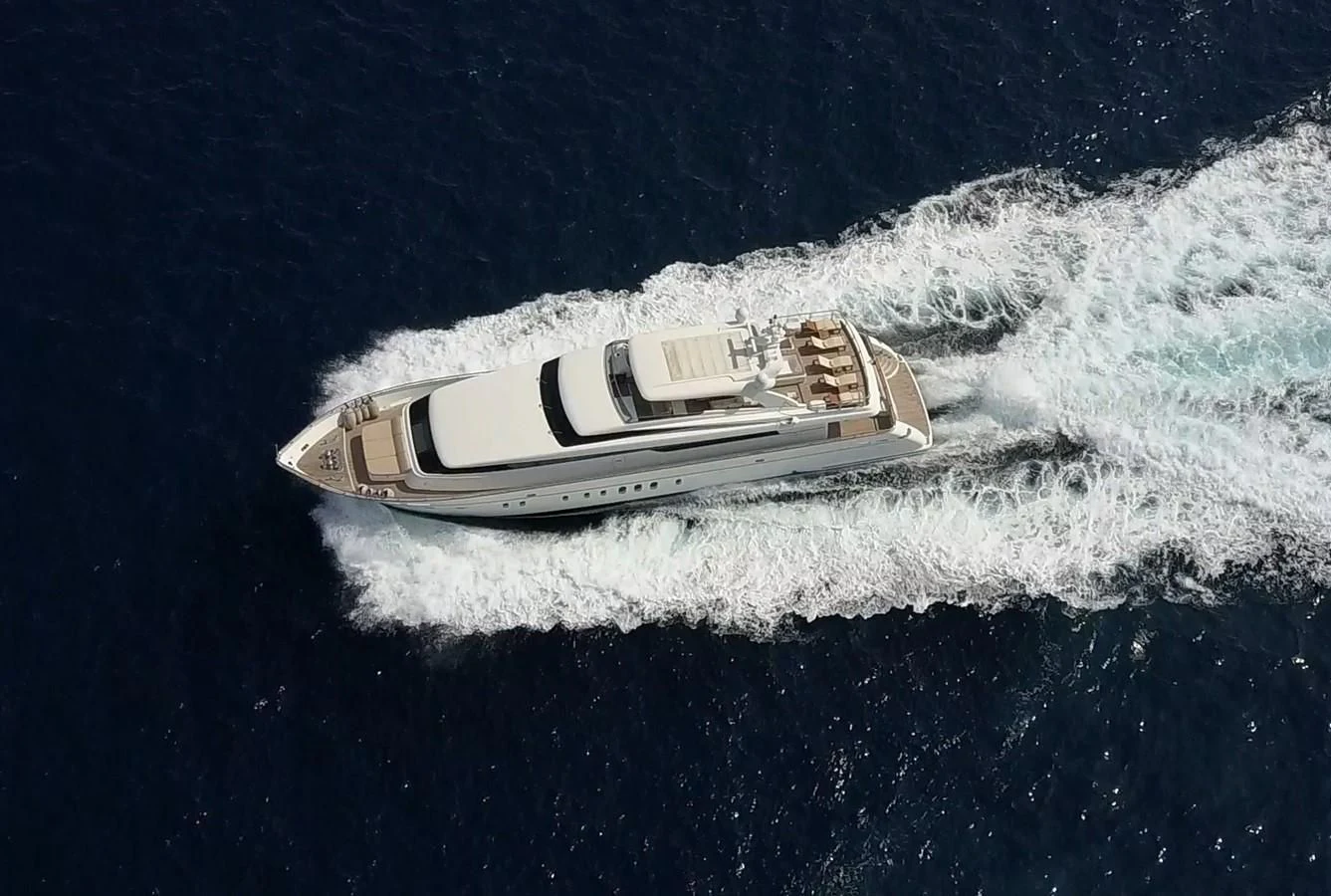 a boat on the water aboard PETRUS Yacht for Sale