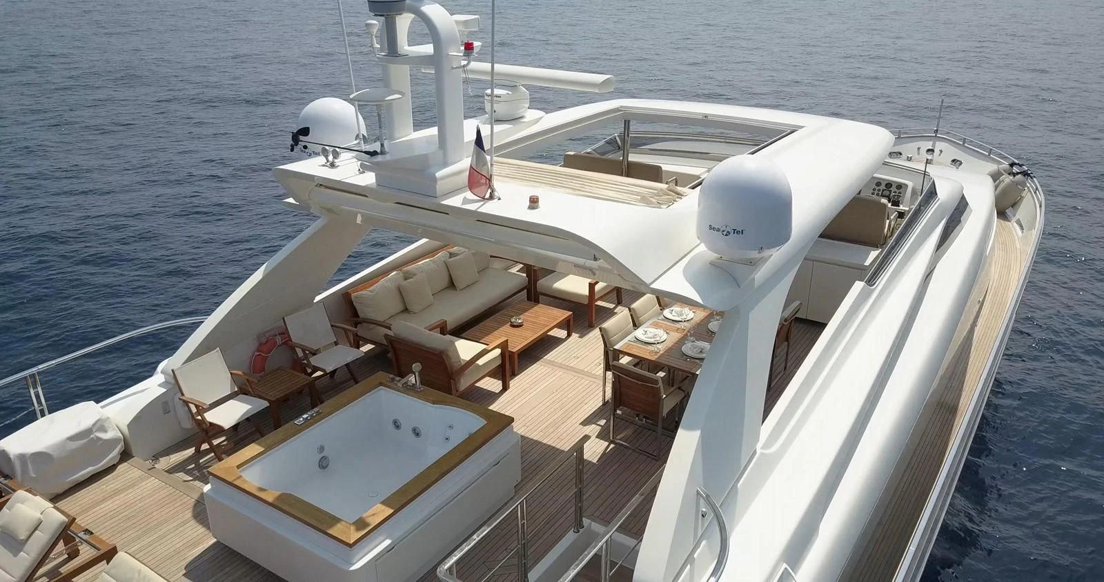 a boat on the water aboard PETRUS Yacht for Sale