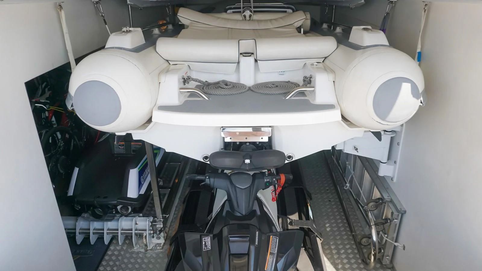 a machine with a large fan aboard PETRUS Yacht for Sale