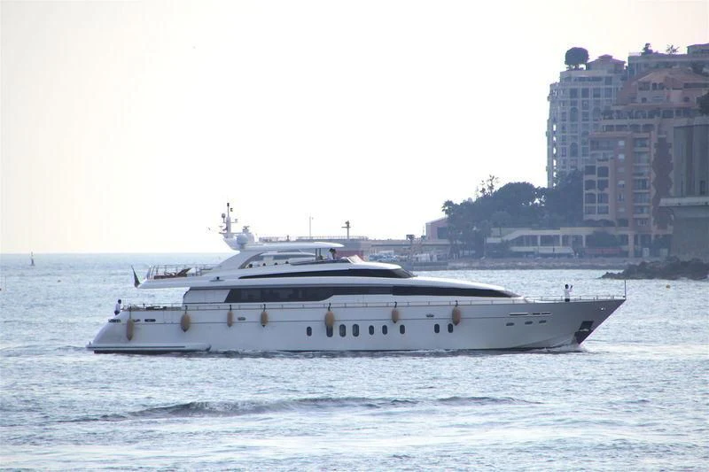 a boat in the water aboard PETRUS Yacht for Sale