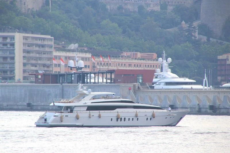 a couple of boats sit in the water aboard PETRUS Yacht for Sale