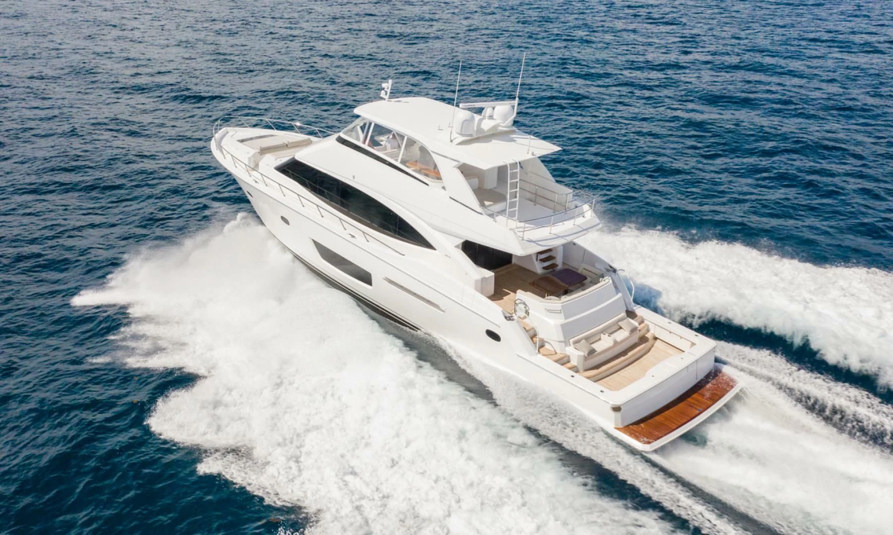 a boat on the water aboard MANA Yacht for Sale