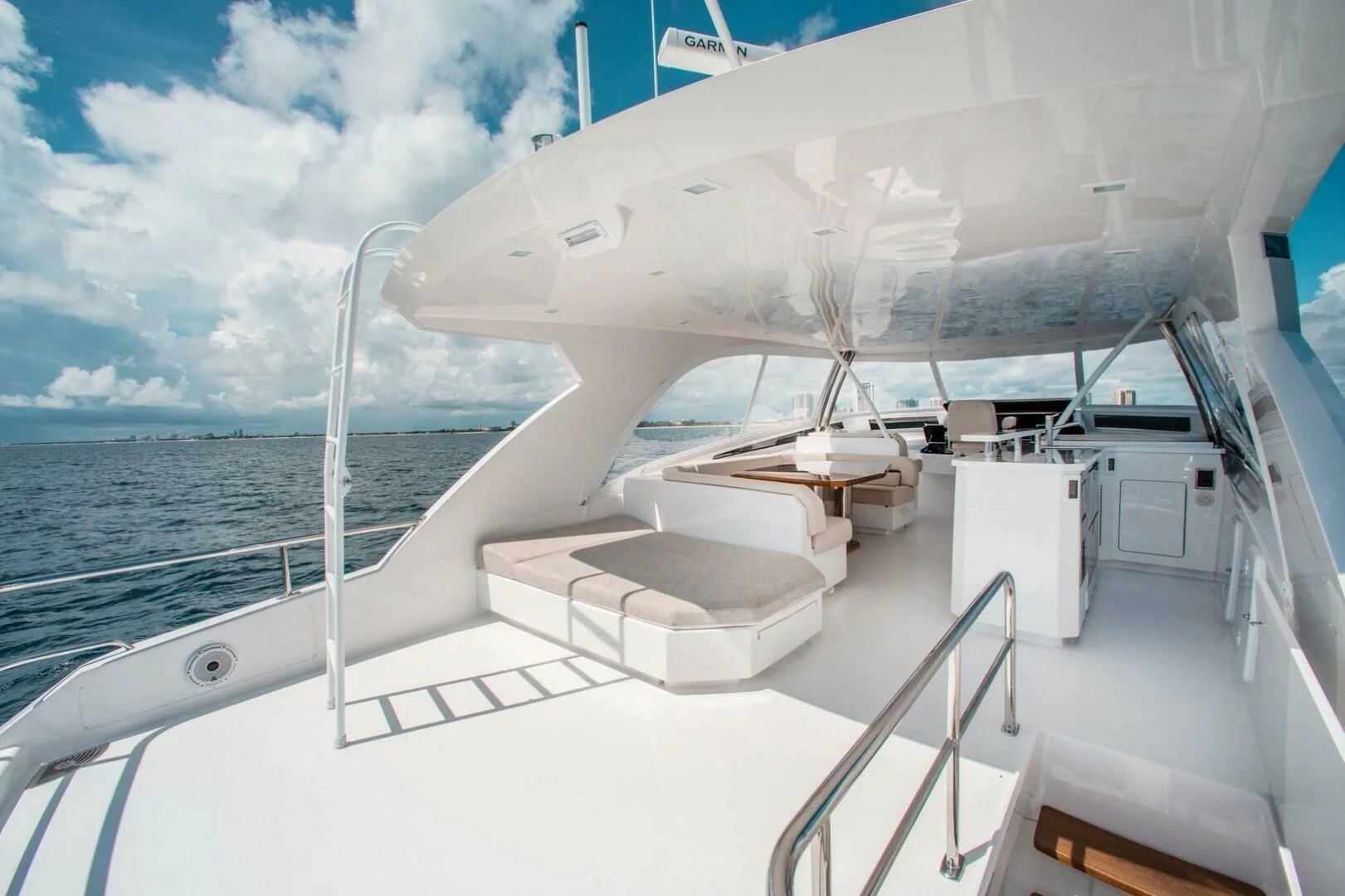 a boat on the water aboard MANA Yacht for Sale