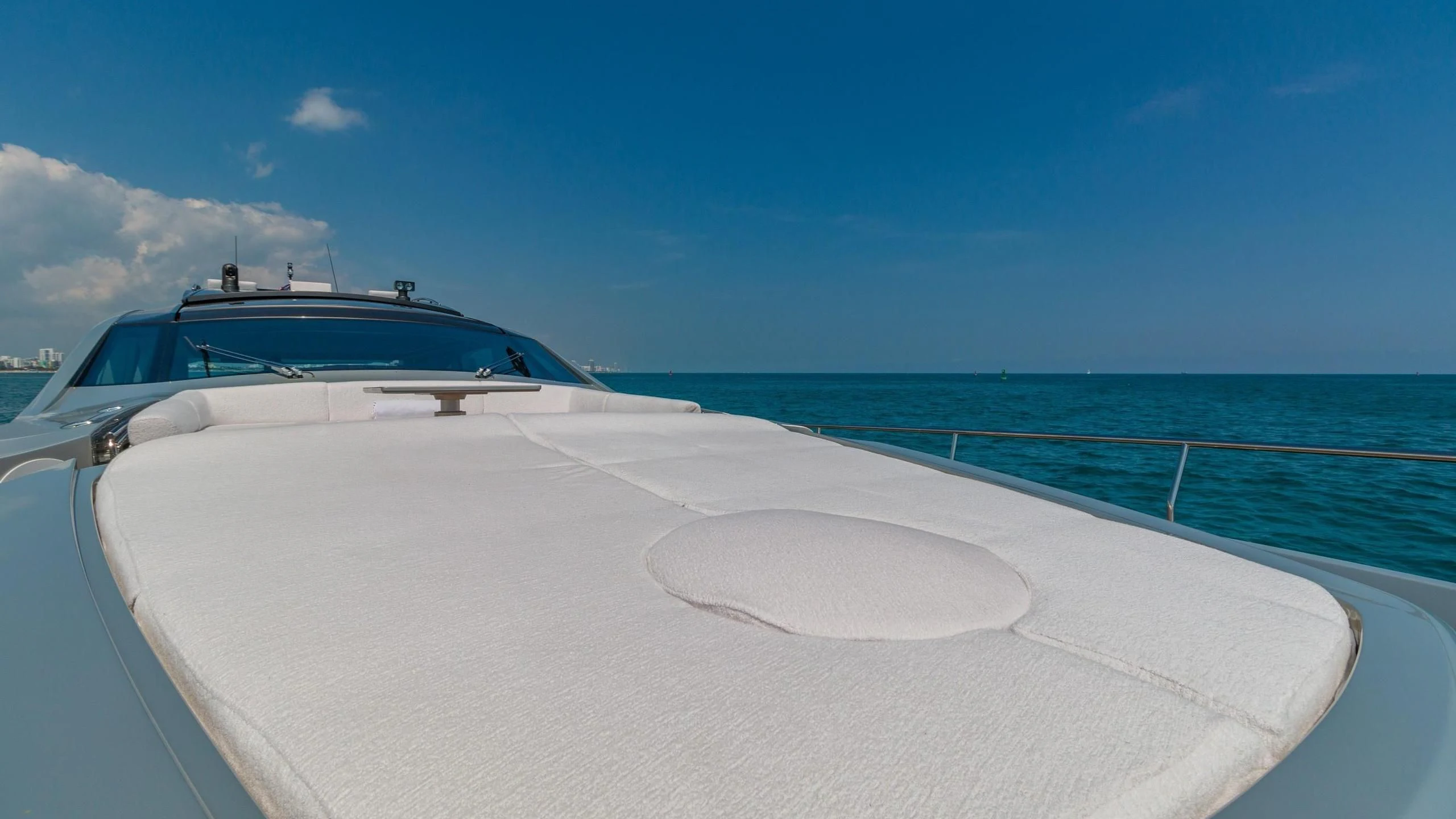 a boat on the water aboard VIXEN Yacht for Sale