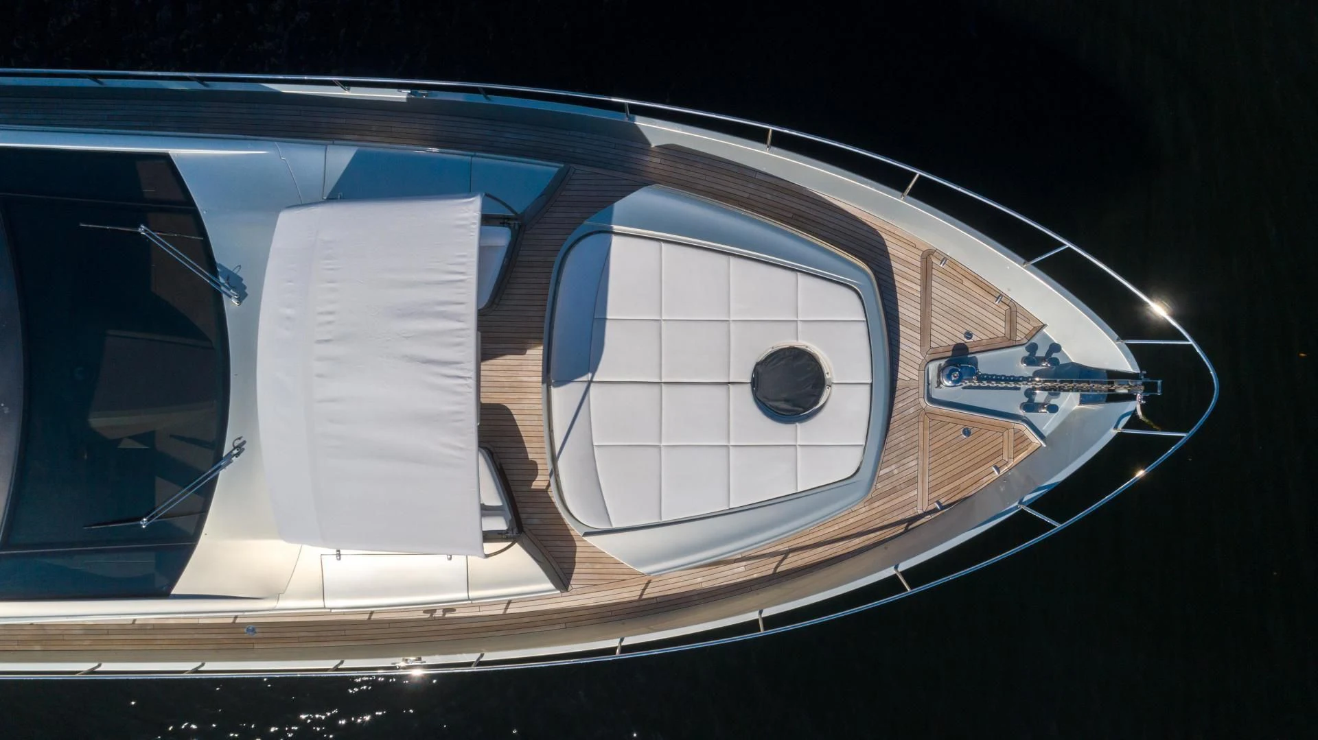 a person holding a book aboard VIXEN Yacht for Sale
