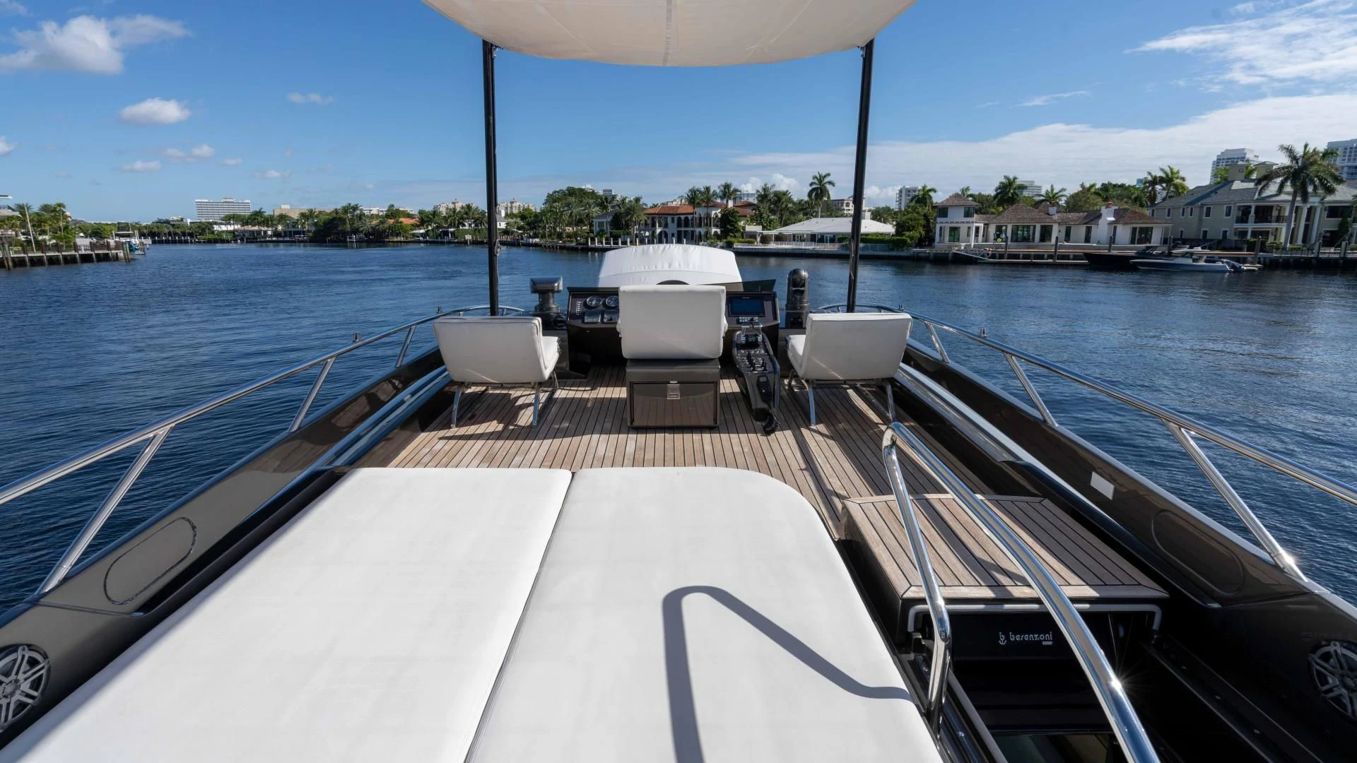 a boat on the water aboard VIXEN Yacht for Sale