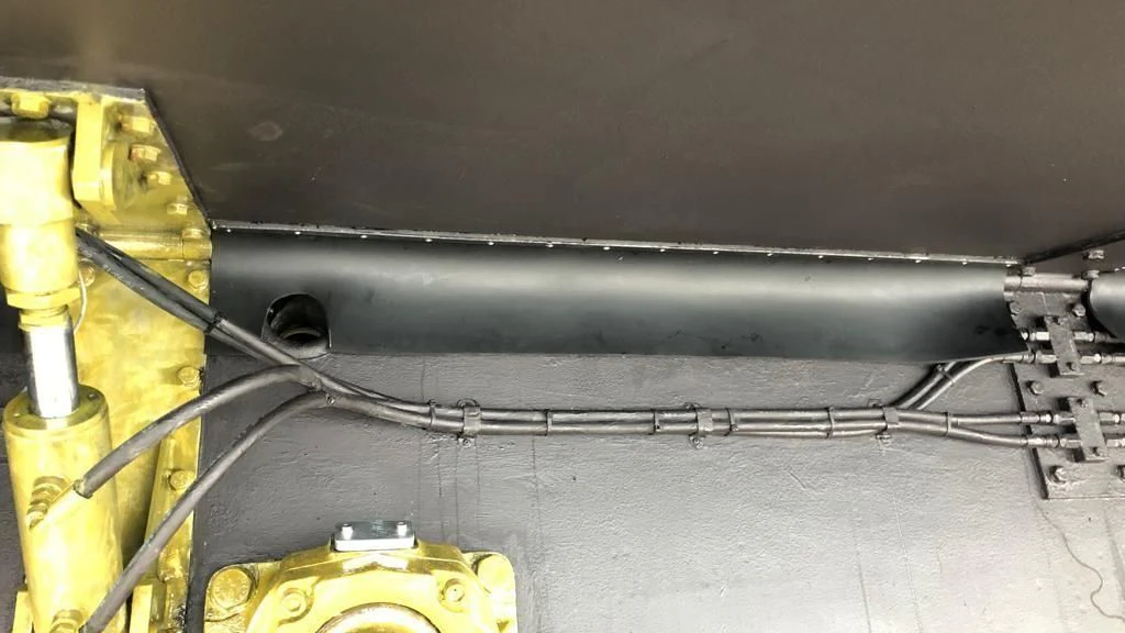 a machine with wires aboard VIXEN Yacht for Sale