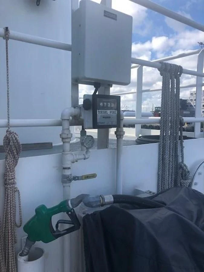 a machine on the counter aboard OCEANUS V Yacht for Sale