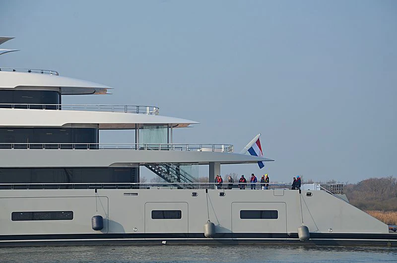 a boat on the water aboard MOONRISE Yacht for Sale