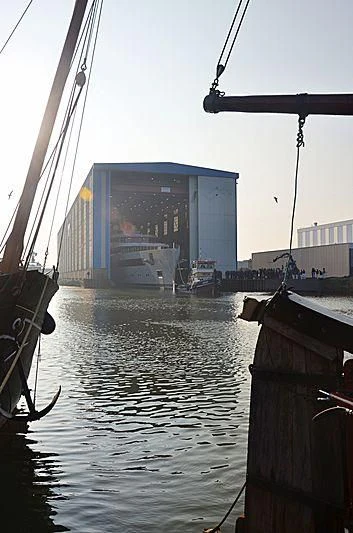 a boat in the water aboard MOONRISE Yacht for Sale