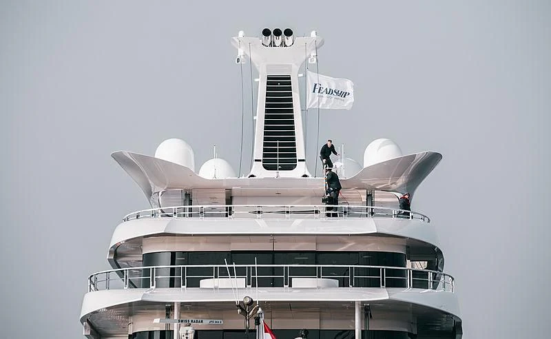 a group of people on a boat aboard MOONRISE Yacht for Sale