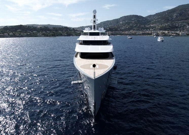 a boat on the water aboard MOONRISE Yacht for Sale
