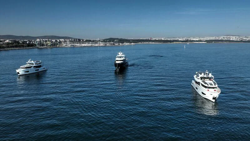 a couple of boats in the water aboard NUMARINE 26XP/24 Yacht for Sale