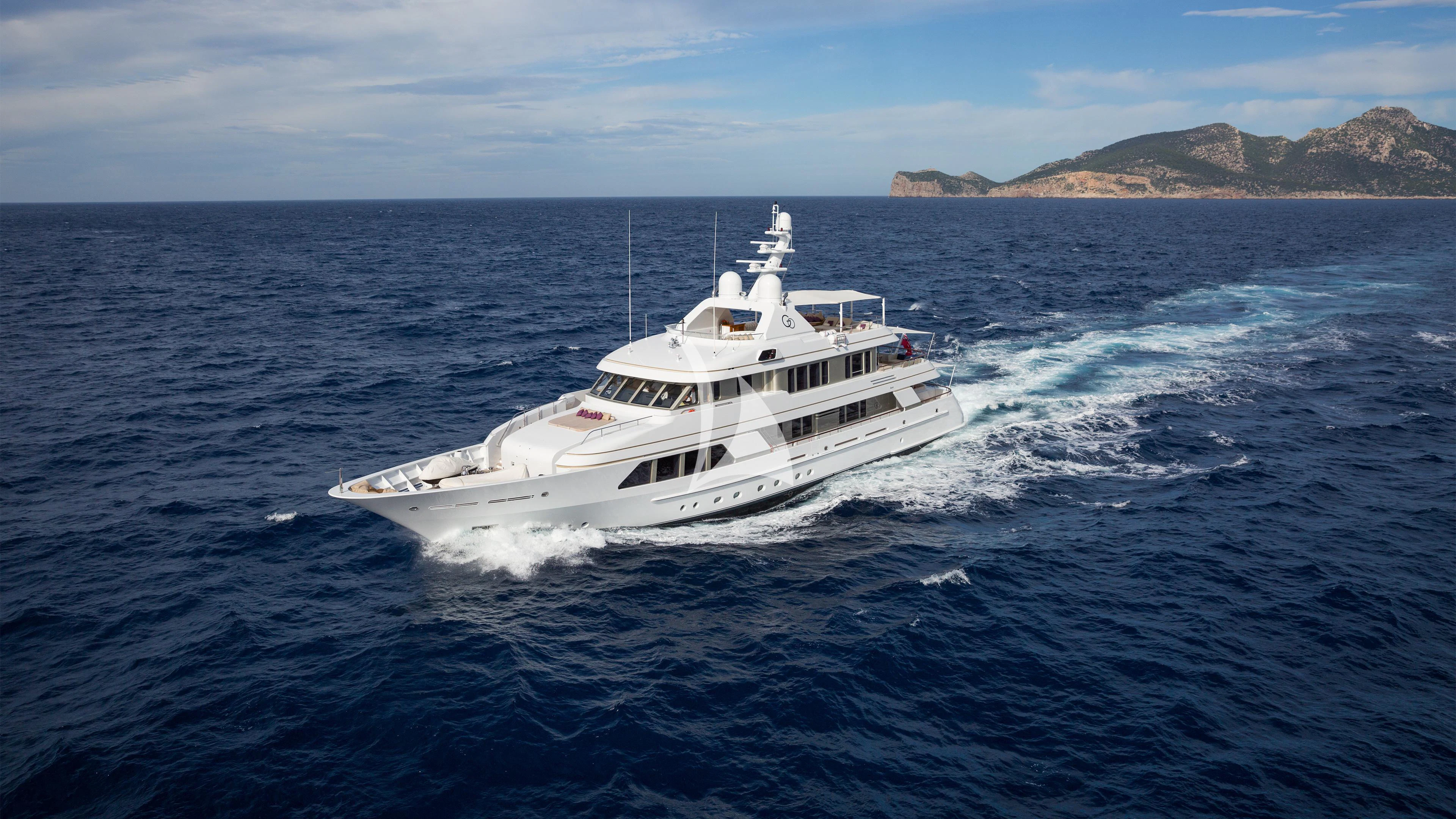 a boat on the water aboard GO Yacht for Sale