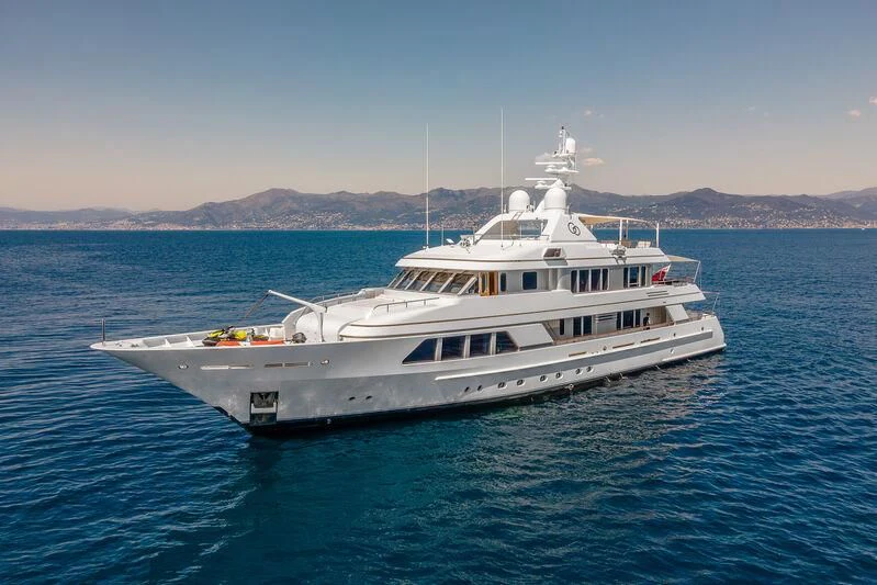a boat on the water aboard GO Yacht for Sale