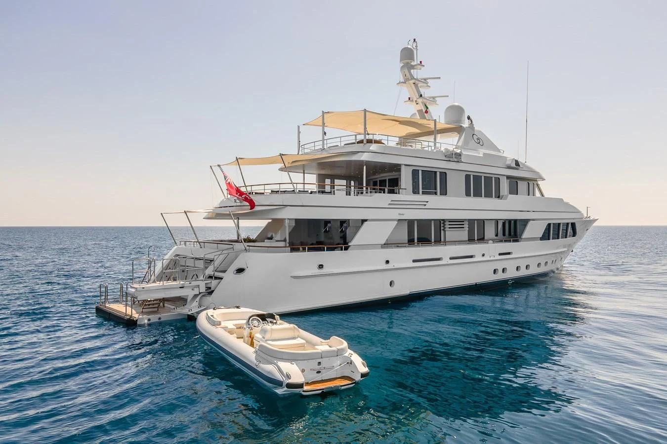 a boat on the water aboard GO Yacht for Sale