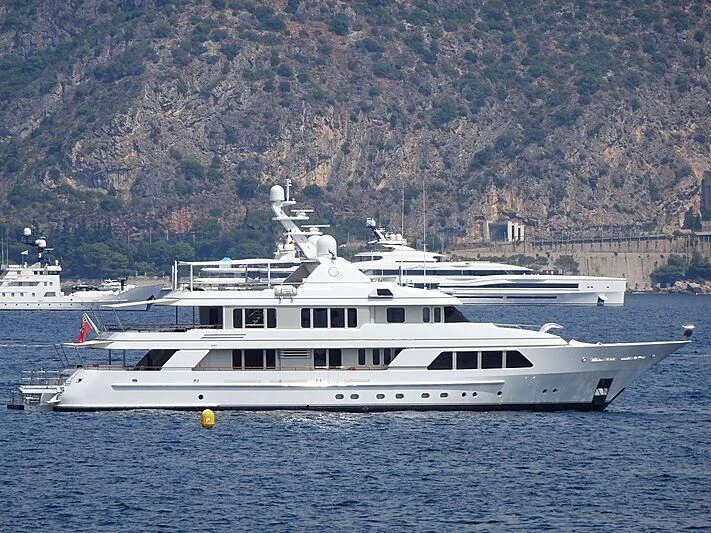 a boat on the water aboard GO Yacht for Sale