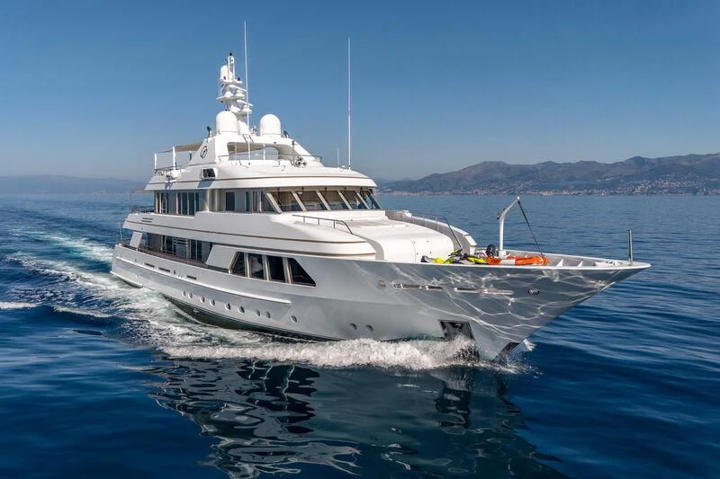 a boat on the water aboard GO Yacht for Sale