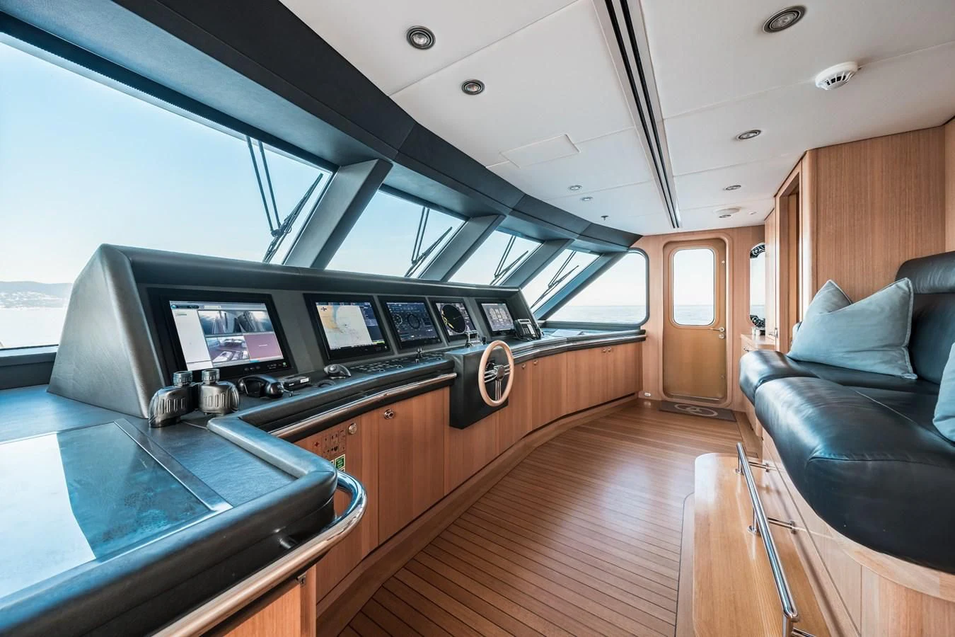 inside of a boat aboard GO Yacht for Sale