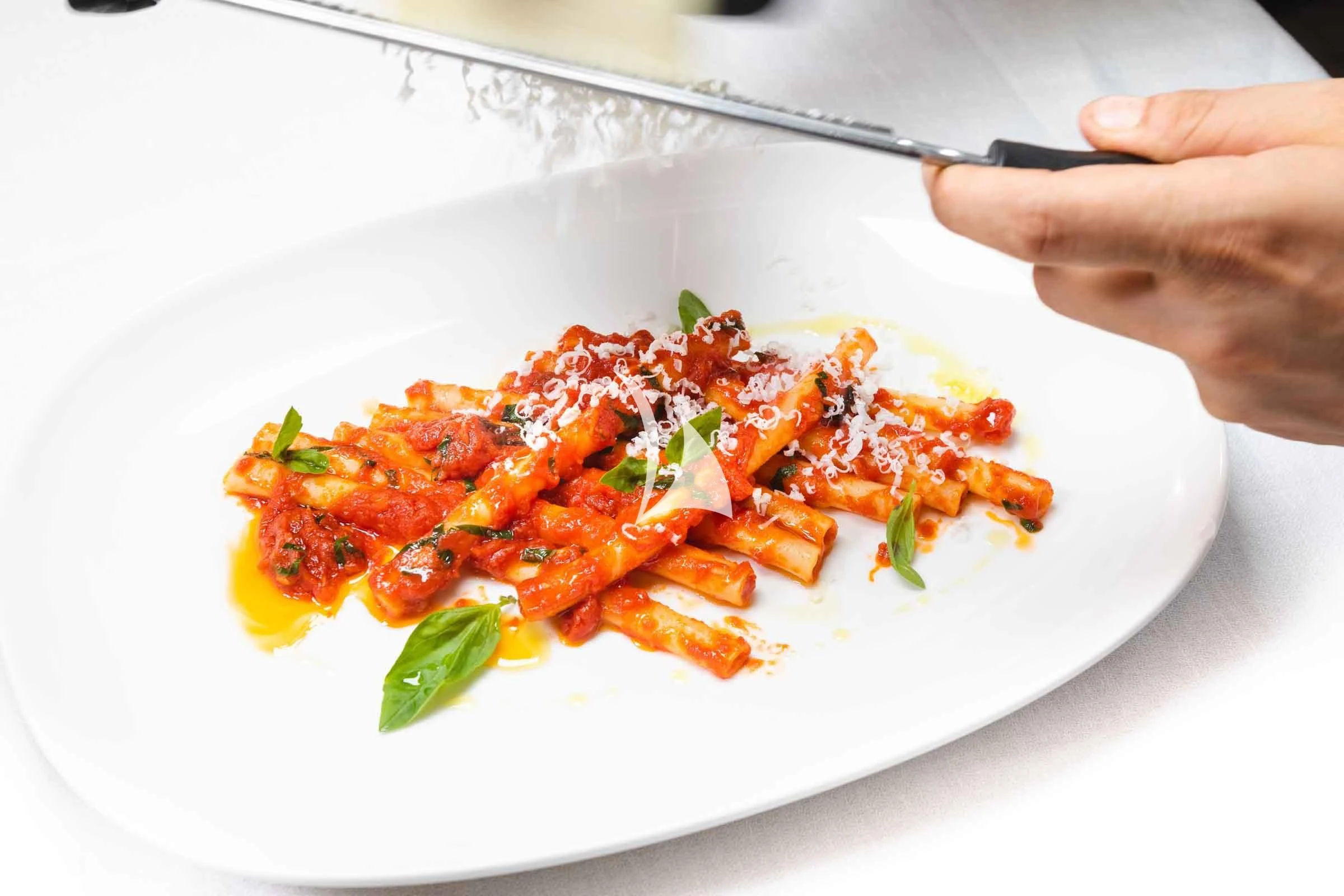 a plate of food aboard FORCE BLUE Yacht for Charter