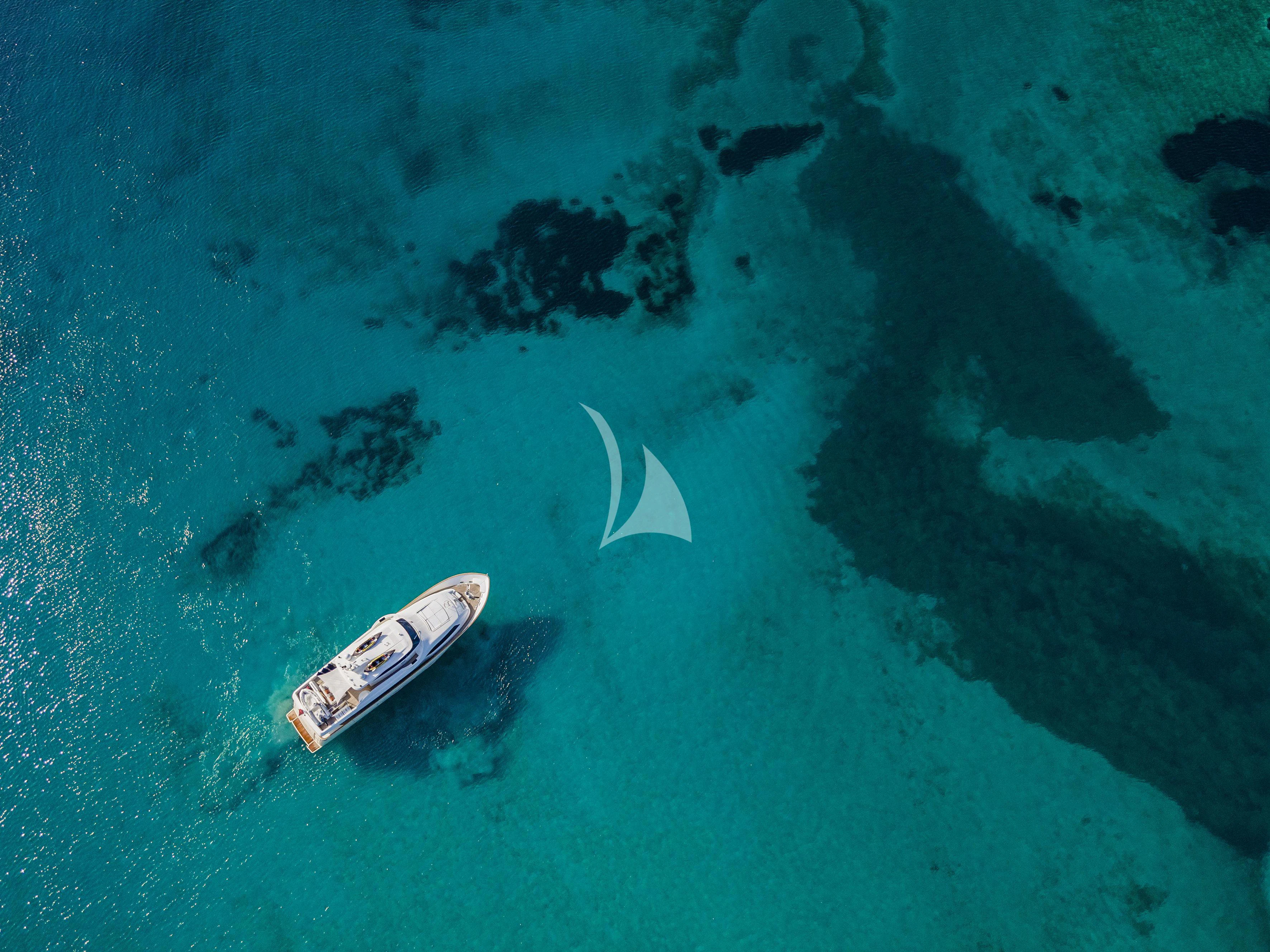 a pair of boats in the water aboard EOLIA Yacht for Sale