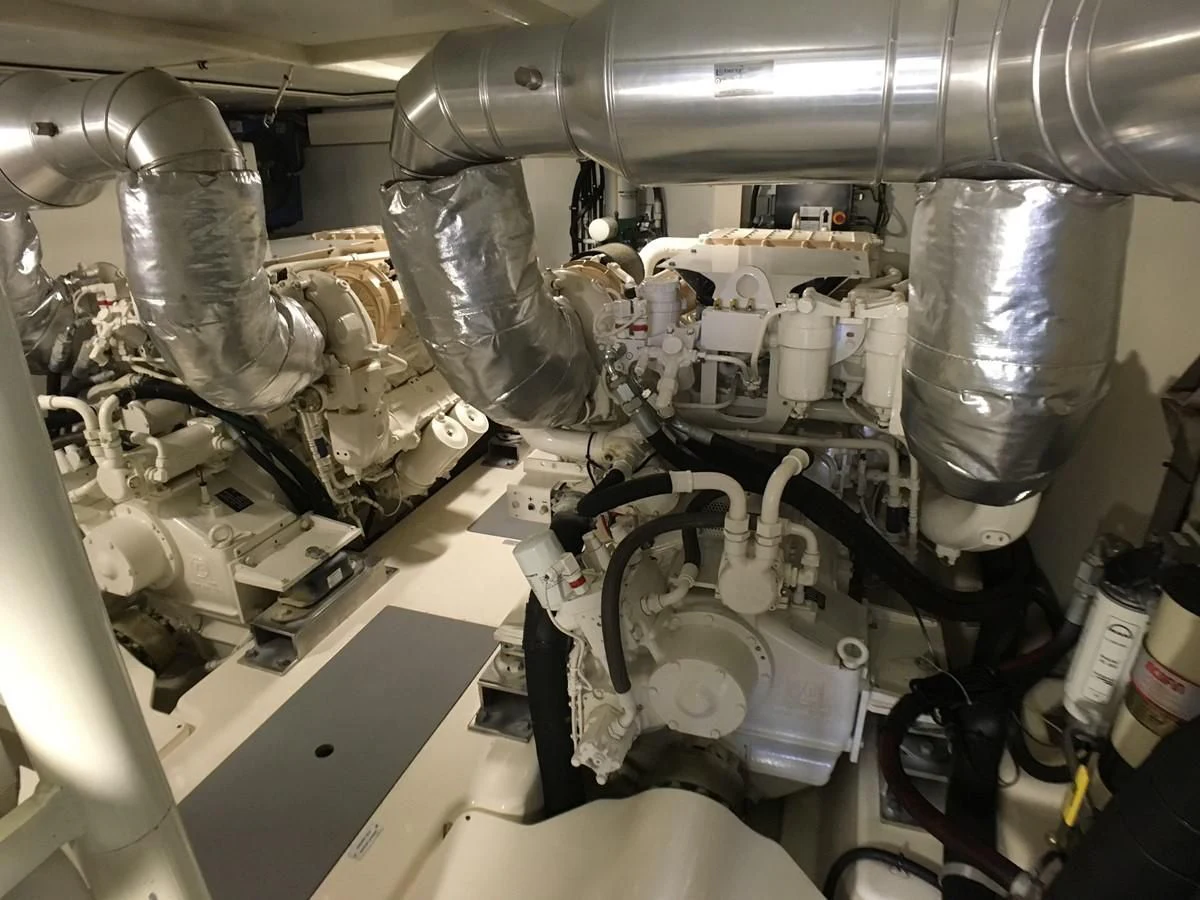 a close-up of a machine aboard AZIMUT 75 Yacht for Sale