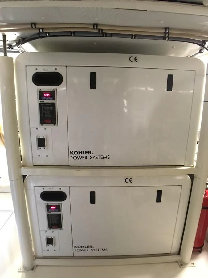 a white machine with buttons aboard AZIMUT 75 Yacht for Sale