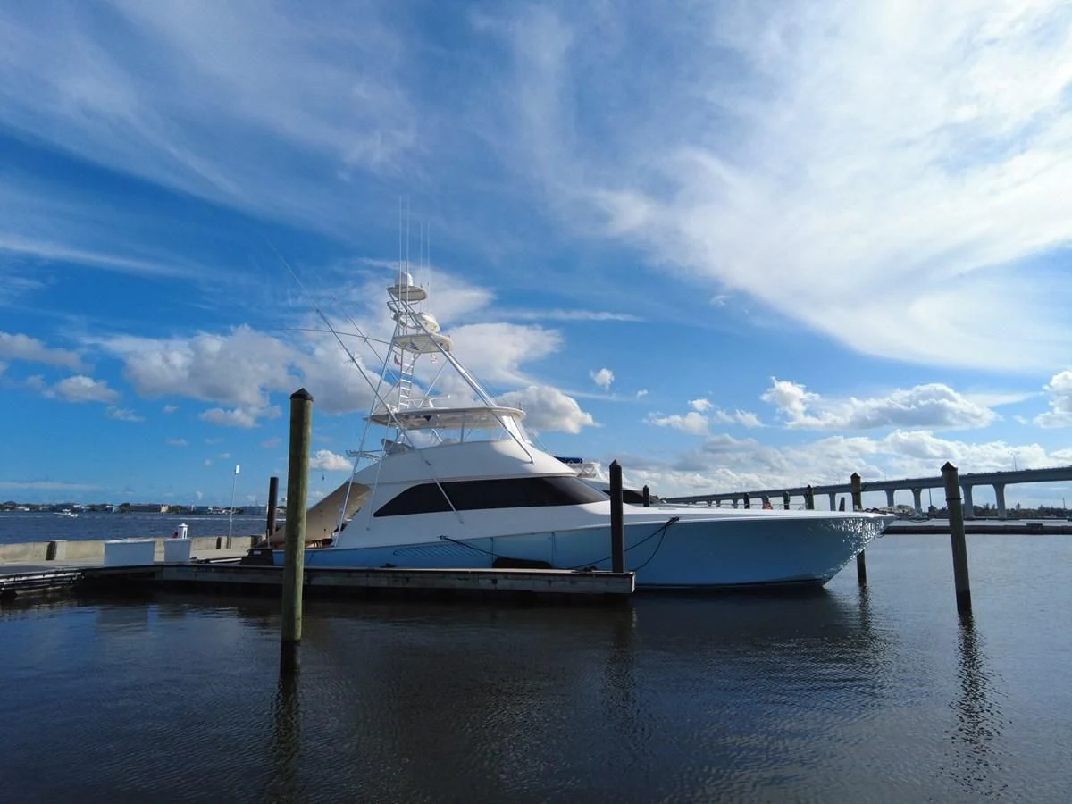 a boat on the water aboard SALT7 Yacht for Sale
