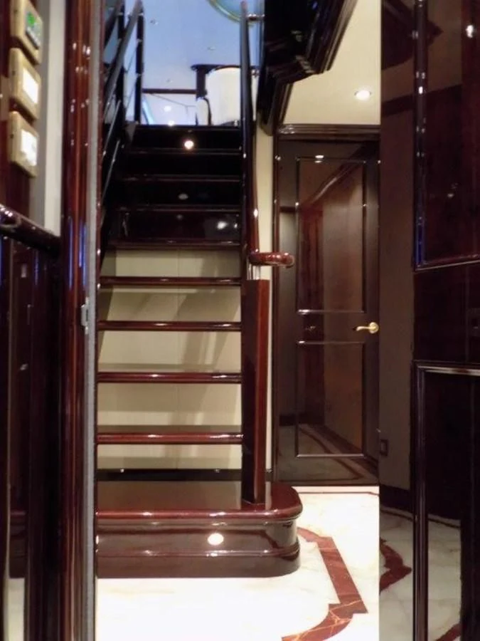 a room with a large closet aboard BENDIS Yacht for Sale